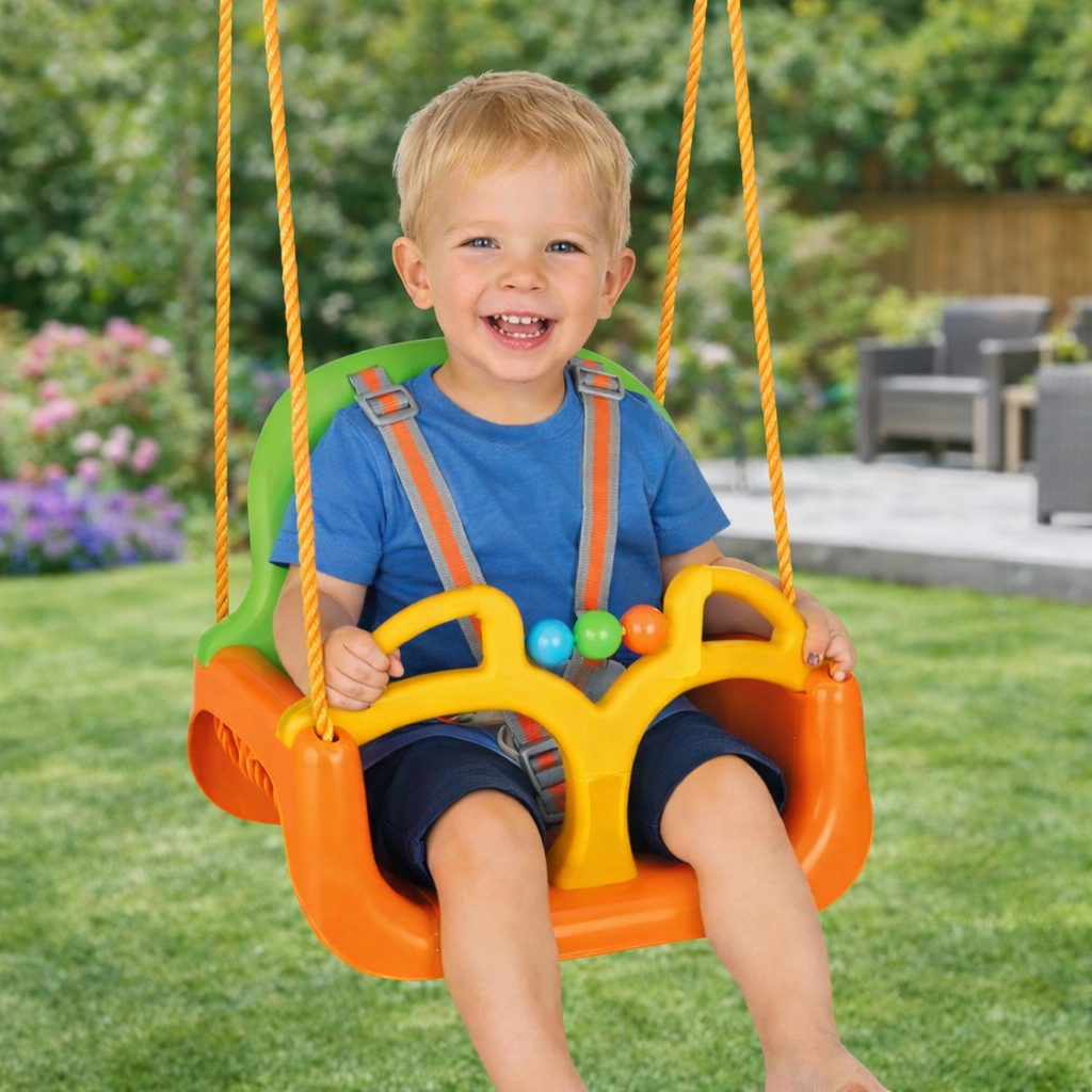 Woopie 3-in-1 swing, orange – orange baby swing seat