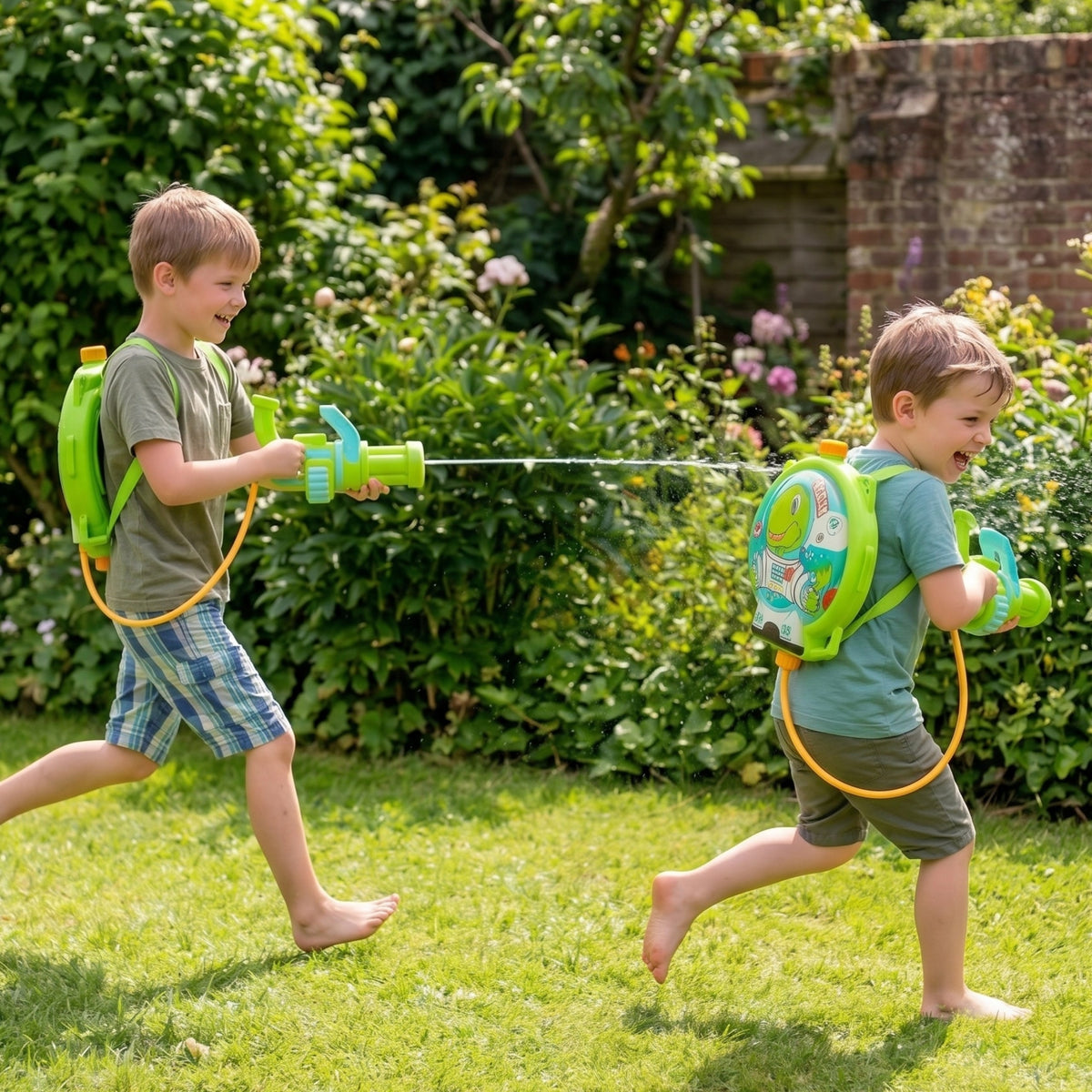 Woopie Dino backpack water gun – dinosaur backpack tank