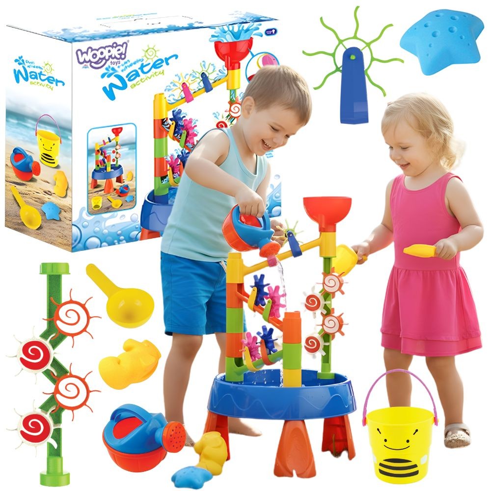 Woopie Waterfall Water Tower Table 2 in 1, 5 pcs