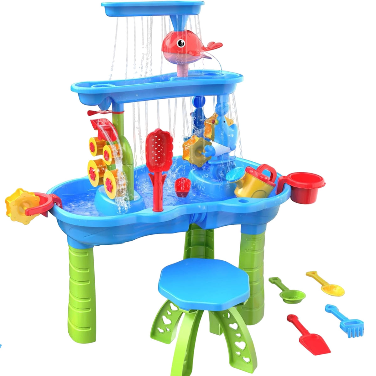 Woopie XL 3-tier water table – three-tier water system