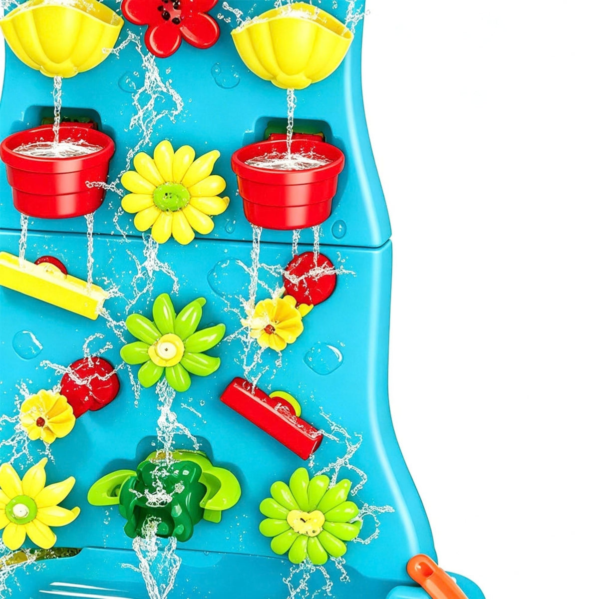 Woopie garden water wall – flower and bowls