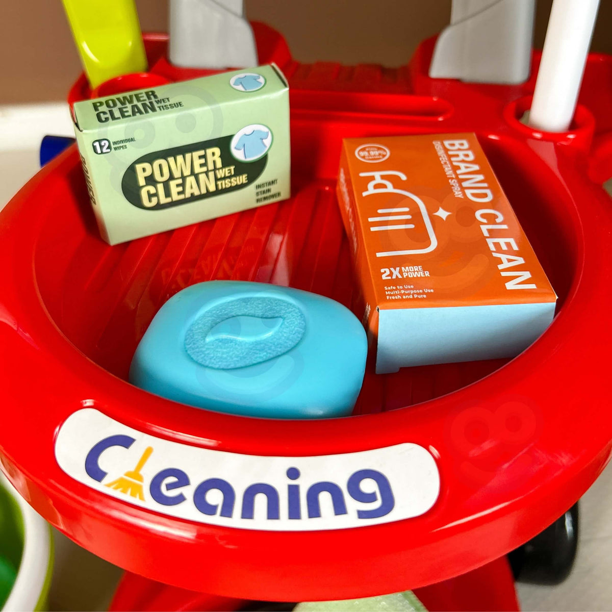 Woopie XXL cleaning trolley – trolley with tools