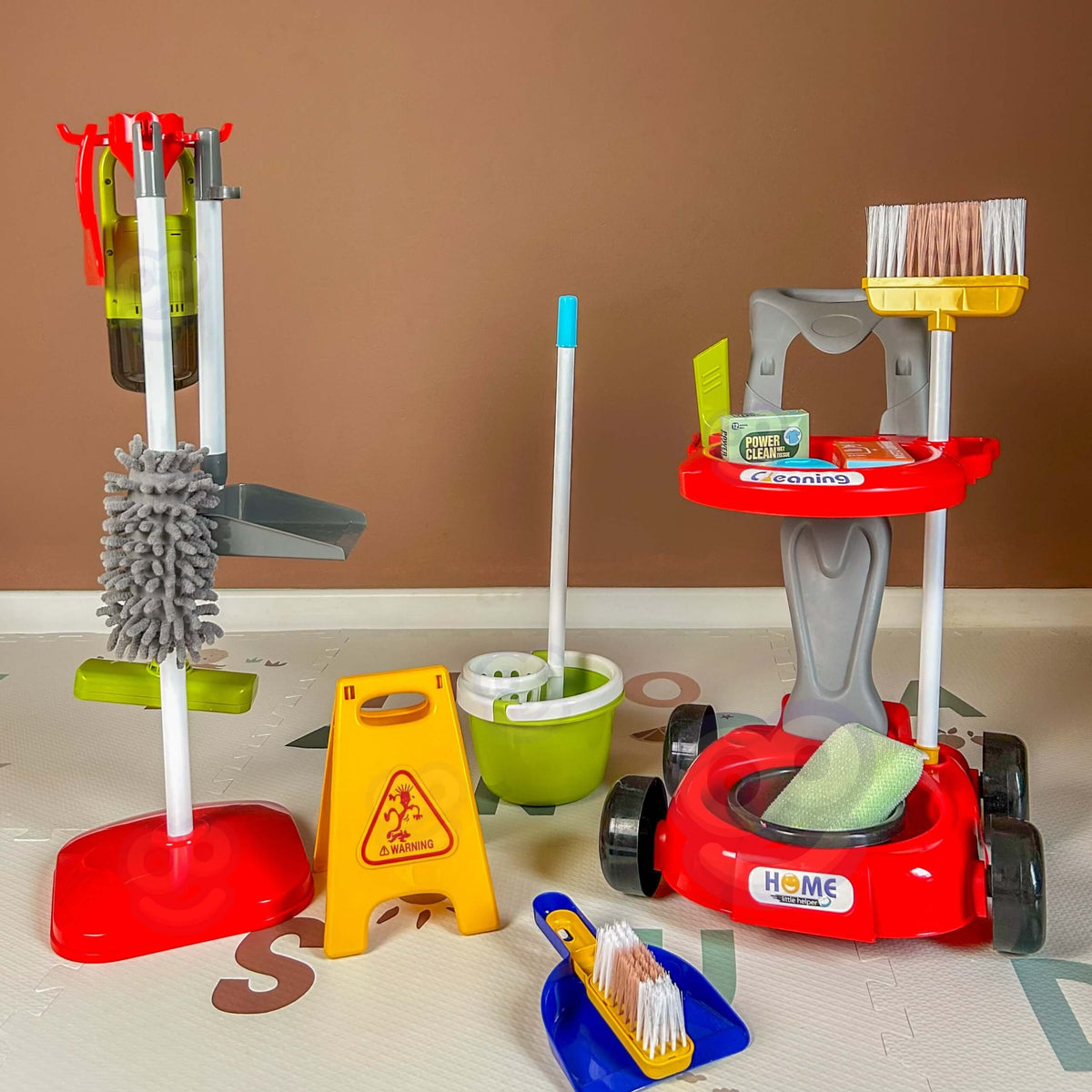 Woopie XXL cleaning trolley – toy vacuum cleaner